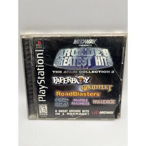 Arcade's Greatest Hits: The Atari Collection 2 Sony Playstation 1 PS1 Complete